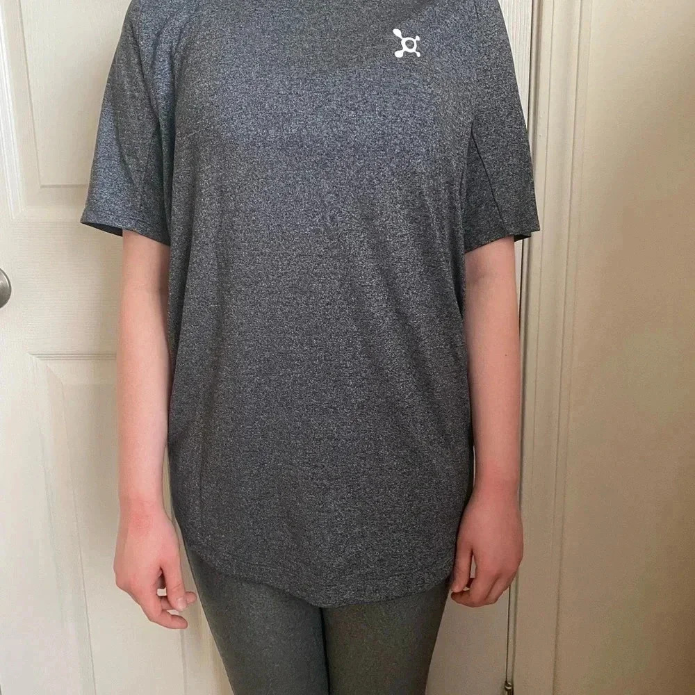 Lululemon x Orangetheory Gray Athletic T-Shirt